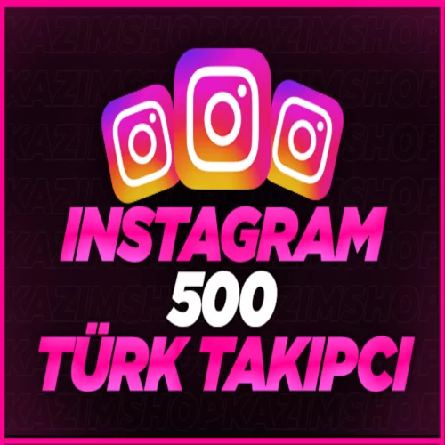  ⭐GARANTİLİ INSTAGRAM 500 TÜRK TAKİPÇİ⭐